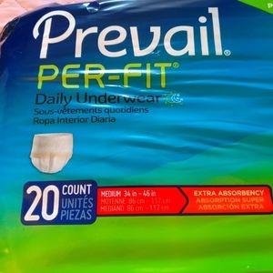 Prevail incontinence underware